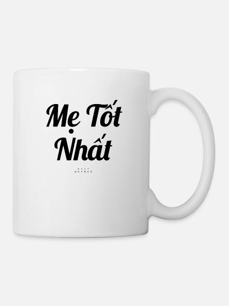 Vietnamesisch - Tasse - Weiß