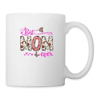 Stolze Mama Mutter Mami Lebensaufgabe Kinder Kind - Tasse - Weiß - Rechts