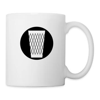 Geripptes Apfelweinglas #Geripptes #Frankfurt - Tasse - Weiß - Rechts