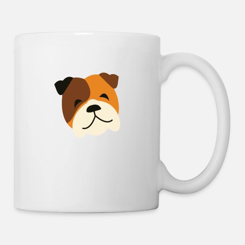 Mischievous dog - Mug - white