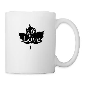 Fall In Love - Tasse - Weiß - Rechts