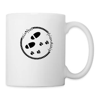 Six feet friendship - Tasse - Weiß - Rechts