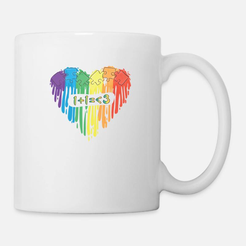 Love develops - in love, married - Mug - white