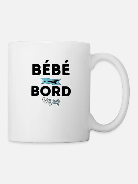 BéBé à Bord - Mug blanc - blanc