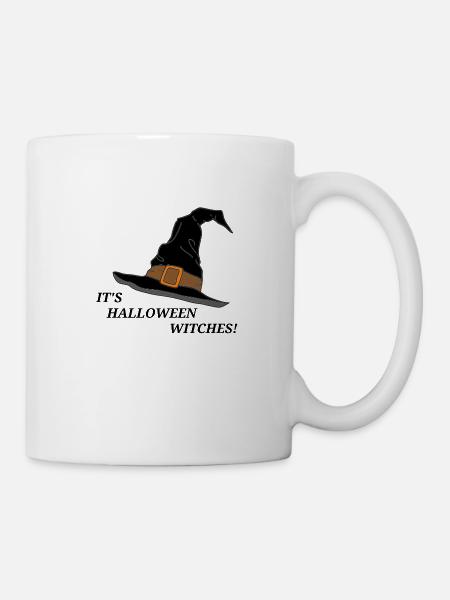 It's hallooween witches! - Tasse - Weiß