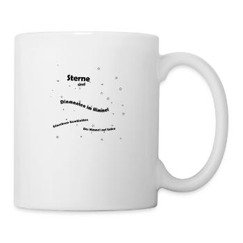 Sterne sind ... - Tasse - Weiß - Rechts