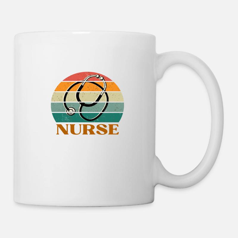 Nurse - Tasse - Weiß