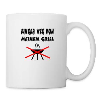 Grill - Tasse - Weiß - Rechts