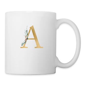 Customizable Monogram A - Mug - white - Right