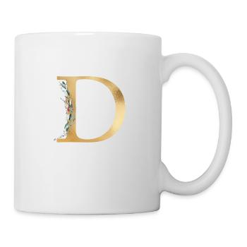 Customizable Monogram D - Mug - white - Right