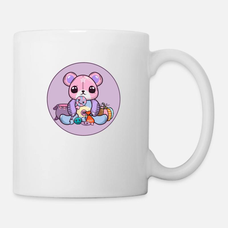 Give me all the candy teddy - Mug - white