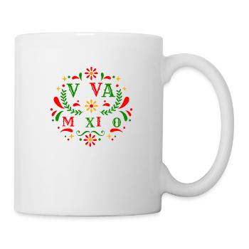 Viva Mexico Mexican independence day I Love Mexico - Mug - white - Right