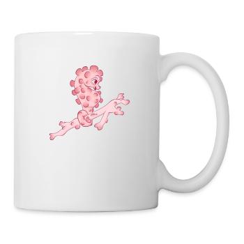 Seepferdchen - Tasse - Weiß - Rechts