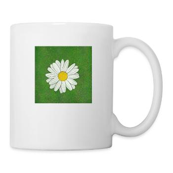 Gänseblünchen Wiese - Tasse - Weiß - Rechts