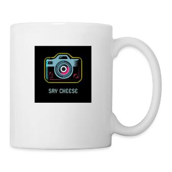 Say Cheese - Tasse - Weiß - Rechts