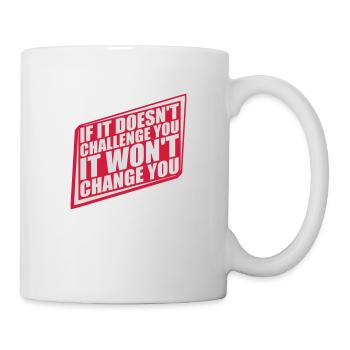 Workout Fitness Motivation Quote - Mug - white - Right