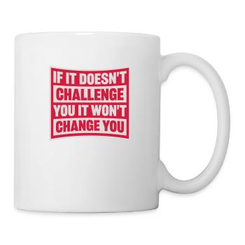 Séance d’entraînement Fitness Motivation Citation - Mug blanc - blanc - Droite