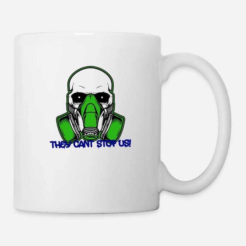 They can´t stop us - Tasse - Weiß
