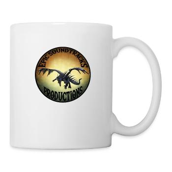 Epic Soundtracks Productions logo - Mug - white - Right