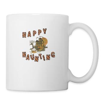 Happy hunting - Mug blanc - blanc - Droite