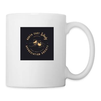 North East Whisky Appreciation Soc. Black Logo - Mug - white - Right