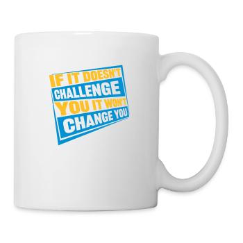 Séance d’entraînement Fitness Motivation Citation - Mug blanc - blanc - Droite