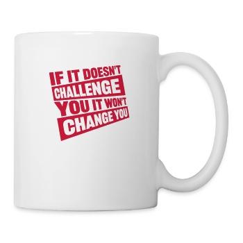 Workout Fitness Motivation Quote - Mug - white - Right