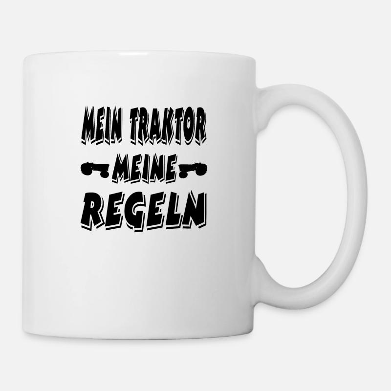 Traktor - Tasse - Weiß
