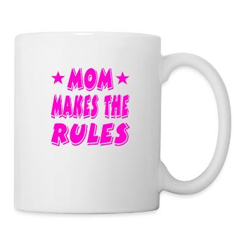 Mutter - Tasse - Weiß - Rechts