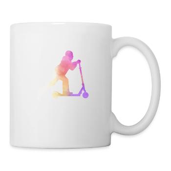 Freestyle Roller Aquarell Roller - Tasse - Weiß - Rechts