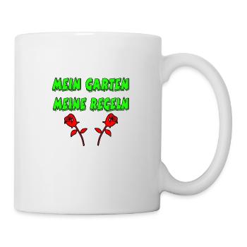 Garten - Tasse - Weiß - Rechts