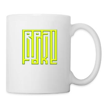 penser fausses pensées positives méditation heureuse - Mug blanc - blanc - Droite