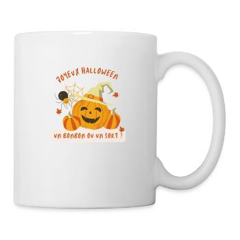 HALLOWEEN - Mug blanc - blanc - Droite