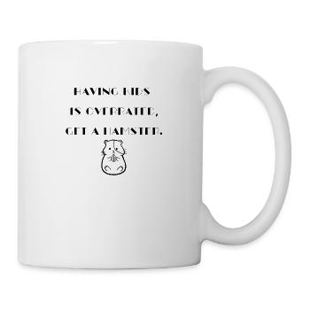 T-shirt rigolo | Ne faites pas d’enfants - Mug blanc - blanc - Droite