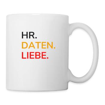 HR DATENLIEBE - Tasse - Weiß - Rechts