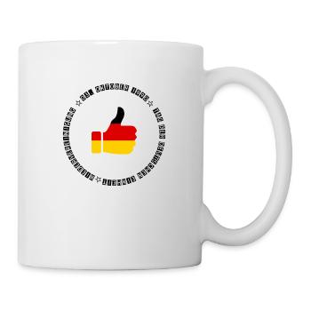 Wiedervereinigung Tag der Einheit - Tasse - Weiß - Rechts