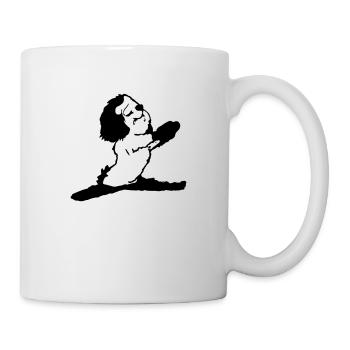 Havanais offre un cadeau aux amateurs de yoga yoga - Mug blanc - blanc - Droite