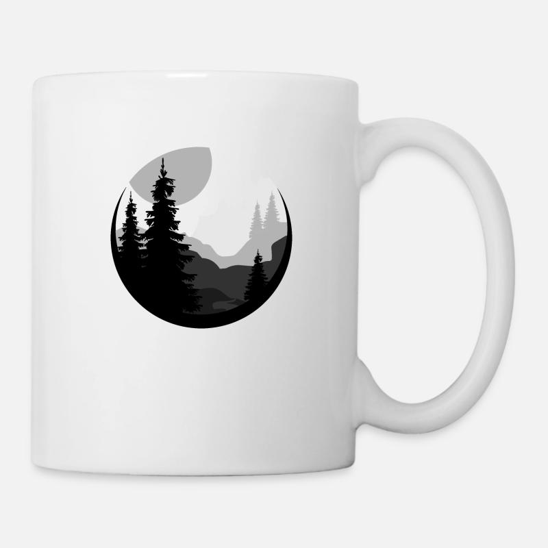 Beautiful Nature Landscape - Mug - white