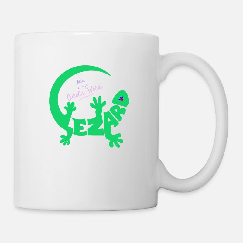 Lézard 974 - Mug blanc - blanc