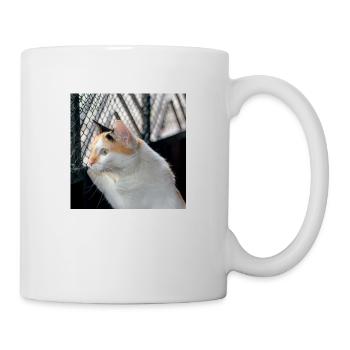 Die Katze - Tasse - Weiß - Rechts
