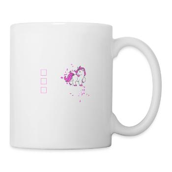 Je suis une magnifique licorne - Mug blanc - blanc - Droite