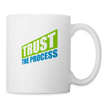 trust the process Quote - Mug - white - Right