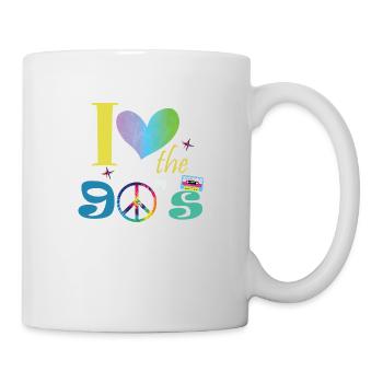 1990s Proverbs 90s Gift Idea - Mug - white - Right
