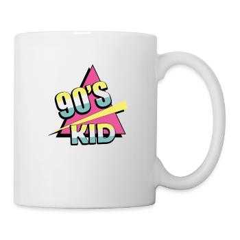 Proverbes des années 1990 Idée cadeau des années 90 - Mug blanc - blanc - Droite