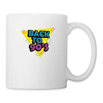 Proverbes des années 1990 Idée cadeau des années 90 - Mug blanc - blanc - Droite