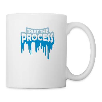 trust the process Quote - Mug - white - Right