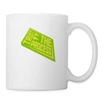 trust the process Quote - Mug - white - Right