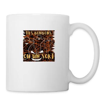 Des bonbons ou un sort - Mug blanc - blanc - Droite