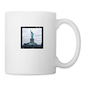 Freiheitsstatue - Tasse - Weiß - Rechts