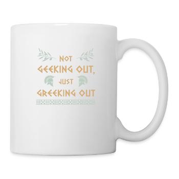 Antike Griechische Mythologie und Griechisches - Tasse - Weiß - Rechts